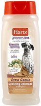 Hartz Groomer&#39;s Best Soothing Oatmeal Shampoo for Dogs 54 oz (3 x 18 oz) Hartz G - £40.57 GBP