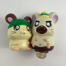 Hamtaro Burger King Action Figure Toys Cappy Hamster Boss Spinner Vintage 2003 - £15.73 GBP