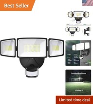 Super Bright 6500LM Outdoor LED Security Light with Adjustable Motion De... - $52.50