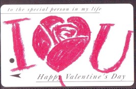 I Love You Happy Valentine&#39;s Day S&#39;pore TransitLink Train/Bus Card - £11.90 GBP
