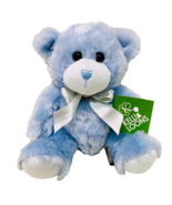 First &amp; Main Blue Baby Boy Plush Teddy Bear Stuffed Animal First Newborn... - £10.18 GBP