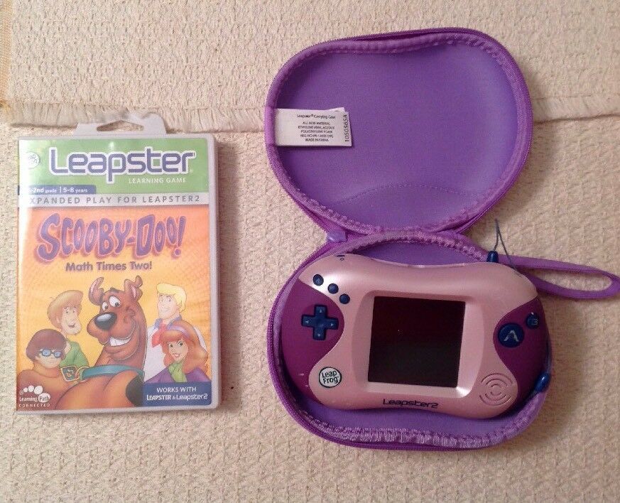 LeapFrog Leapster 2 System - Comes with Case & Game: Scooby-Doo Math Times Two - $27.72