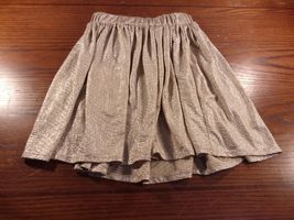 AEROPOSTALE SEXY GLITTERY GOLDEN COSPLAY HALLOWEEN THEATER SKIRT EXTRA S... - $21.13