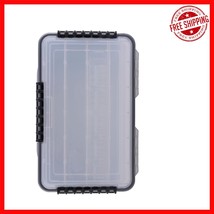 Durable Waterproof Tackle Box, 14&quot;x9&quot; with Cam-Action Latches for Secure... - $22.30