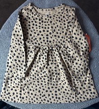 Wonder Nation Toddler Girls Brown Animal Print Long Sleeve Dress Size 2T - $12.86