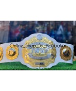 White Intercontinental Universal Championship Title Belt Replica 2mm Brass - £138.26 GBP