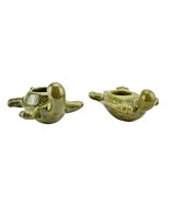 Patylite Pair of Ceramic Retired Floating Sea Turtles Votive Candle Holders - £16.17 GBP