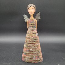 Kelly Rae Roberts Woman Angel Friendship Resin Figurine Home Christmas Decor 9&quot; - $14.84