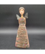 Kelly Rae Roberts Woman Angel Friendship Resin Figurine Home Christmas D... - $14.84