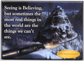 The Polar Express Movie Seeing Is Believing Image Refrigerator Magnet NEW UNUSED - £2.98 GBP