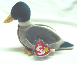Ty Beanie Baby Jake The Male Mallard Duck 7&quot; Stuffed Animal Toy New 1998 - £237.40 GBP