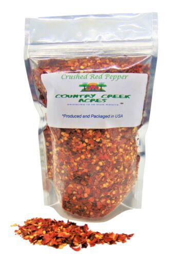 3 Pound Crushed Red Pepper Seasoning - Non-GMO - Country Creek LLC
