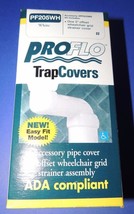 NEW PROFLO Trap Pipe Covers Under Sink Bath Lavatory WHITE ADA  PF205WH USA - £7.98 GBP