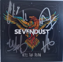 Sevendust &#39;Kill the Flaw&#39; Autographed CD insert - $64.95