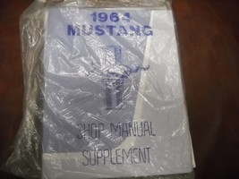 1964 Ford Mustang Service Shop Repair Manual Supplement NEW REPRINT 1964 - $49.11