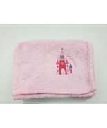 Little Princess Castle Baby Blanket Pink Fleece Soft Girl Security  B16 - $380.59 MXN