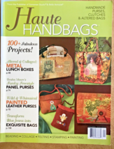 Vintage HAUTE HANDBAGS~2006~Handmade Purses, Clutches &amp; Altered Bags~144 Pages - £11.09 GBP