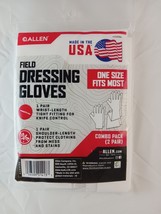 Allen Field Dressing Gloves, 2 Pair 1 Wrist 1 Shoulder Length, New, Made... - $5.88 CAD