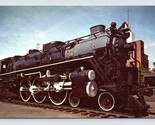 Locomotiva a Vapore Museo Di Scienza Boston Massachusetts Ma Cromo Carto... - $4.04