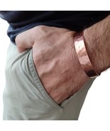 100% Pure Copper Bracelet Heavy Hand Made Healing Unisex Men Women 35gr ... - $28.42