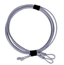 Garage Door 8′ Foot Height Door Torsion Cable Wire Assembly Cone Drums 7x19 - £11.07 GBP