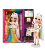 Rainbow High Fantastic Fashion Amaya Raine 12&quot; Doll with Clothing &amp; Stan... - £29.02 GBP
