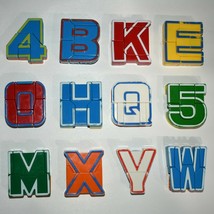 Choose 1 Vintage Replacement Lakeshore Alphabet Alpha Bots Letter Or Num... - $9.99
