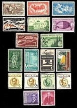 1958 Year Set of 18 Commemorative Stamps Mint NH - Stuart Katz - £4.39 GBP