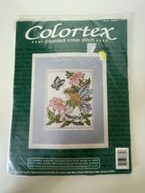 NEW Colortex Garden Fairy Whimsical Counted Cross Stitch Kit No 3773 11”... - $10.89