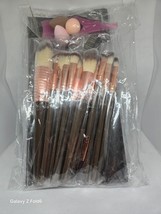 Makeup 15 Cosmetic Professional Brush Set with Envelope Bag for Girls &amp; ... - $19.79