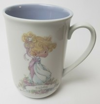 Enesco Precious Moments Susan Cup Mug Graceful One Delicate Beautiful 1989 - £27.20 GBP