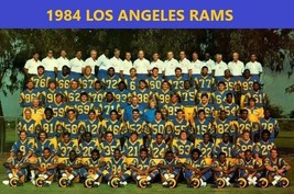 1984 LOS ANGELES RAMS 8X10 TEAM PHOTO FOOTBALL NFL PICTURE LA - $4.94