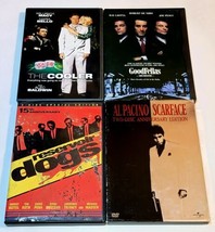 The Cooler, Reservoir Dogs, Scarface &amp; Goodfellas DVD Lot - £9.57 GBP
