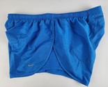 Nike Dri-Fit Blue running Shorts Brief-Lined Women&#39;s XL Very good condition - $22.76