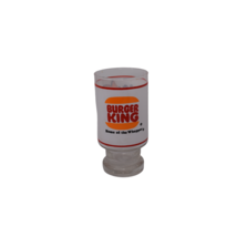 Vintage Burger King Where Kids are King Footed Collector Drinking Glass - £7.92 GBP
