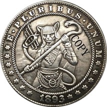 Hobo Nickel 1893-S Usa Morgan Dollar Coin Copy Type 191 - £7.23 GBP