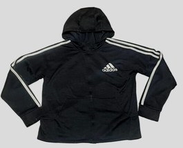 Girls Adidas Youth Full Zip Hoodie Size XL(16) GREAT CONDITION  - $11.39