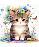 Cute Cat Diamond Art Painting Kits for Kids-DP05 - $15.90+