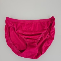 Vassarette 14416 Hot Pink Fuchsia Nylon Microfiber Panties Briefs - £18.55 GBP