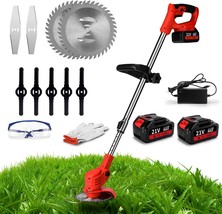 Cordless Weed Wacker,Battery Powered Weed Wacker 3 In 1 Rechargeable Weed Wacker - £55.65 GBP