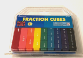 $6.99 Lakeshore Learning Resources Fraction Tower Cubes LER 2510 Educational New - £8.55 GBP