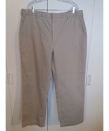 HUGO MOZZI COLLECTION KHAKI PANTS-40x30-NWT-$49.99-FLAT FRONT-GREAT - $9.49