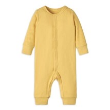Modern Moments by Gerber Baby Unisex Coverall, Yellow Size 3-6M - £11.09 GBP