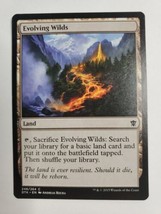 MTG Magic The Gathering Card Evolving Wilds Land Dragons Of Tarkir 2015 - $7.67