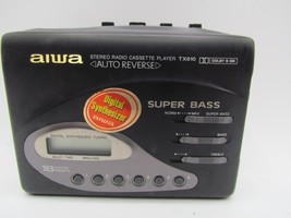 AIWA TX610 Walkman AM/FM Digital Tuner Cassette Player Parts Only Radio ... - €10,37 EUR