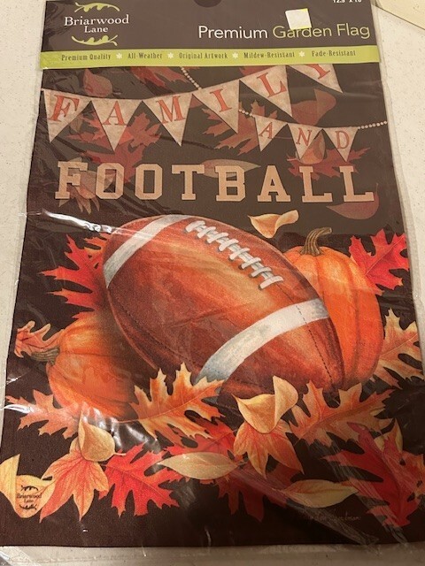 2 new Football and Family Garden Flags Item image 4