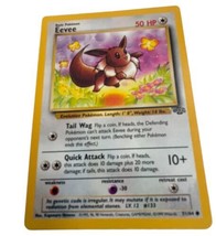 Eevee Pokémon TCG Jungle Set 51/64 Common Vintage LP - $1.65