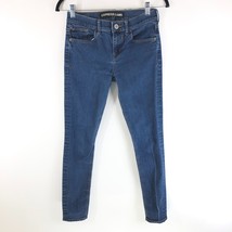 Express Womens Jeans Mia Legging Mid Rise Dark Wash Stretch 2 - £11.68 GBP