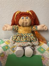 RARE Vintage Cabbage Patch Kid Red Hair Head Mold #11 IC1-Made In Taiwan 1986 - £210.00 GBP