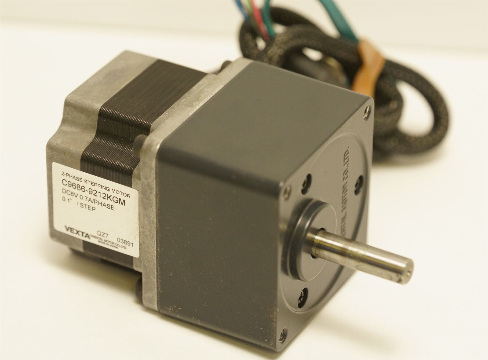 Oriental Motor Vexta C9686-9212KGM Stepper Motor , 8VDC, 0.7A/Phase, 0.1... - $176.37